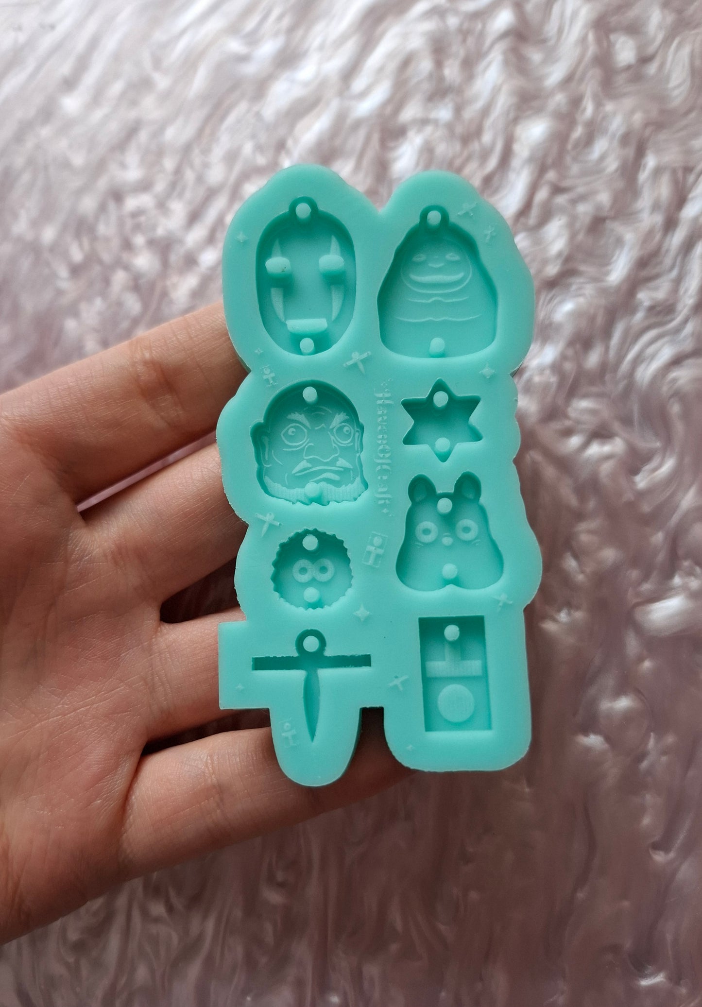 Adorable Asymmetrical Earring Silicone Mold
