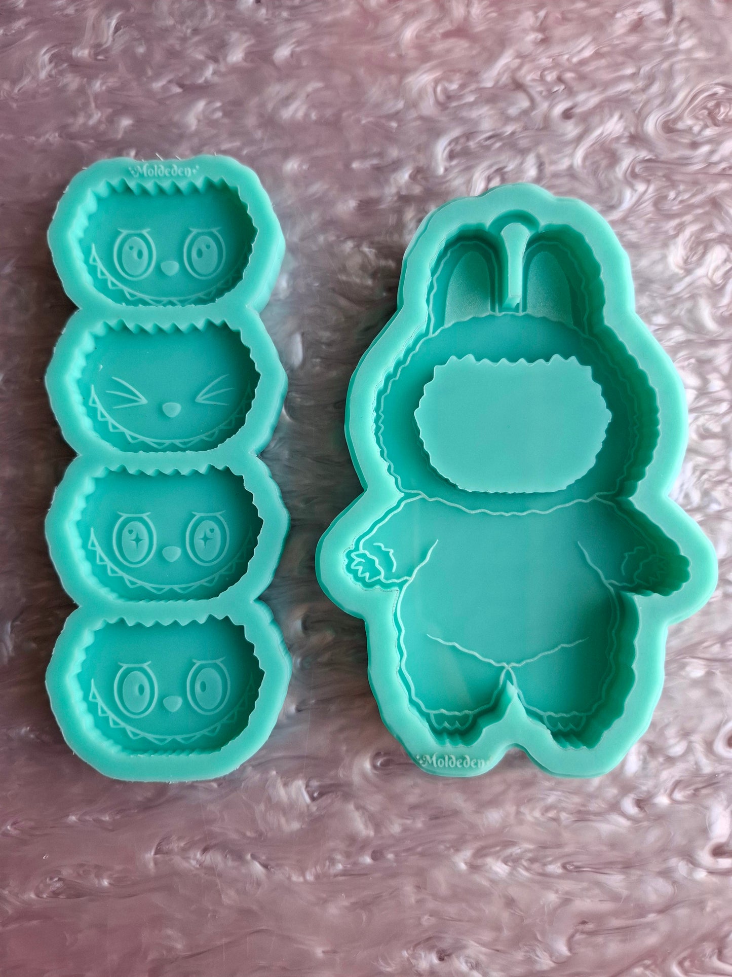 Bubu standing version Keychain Mold -2 different designs available