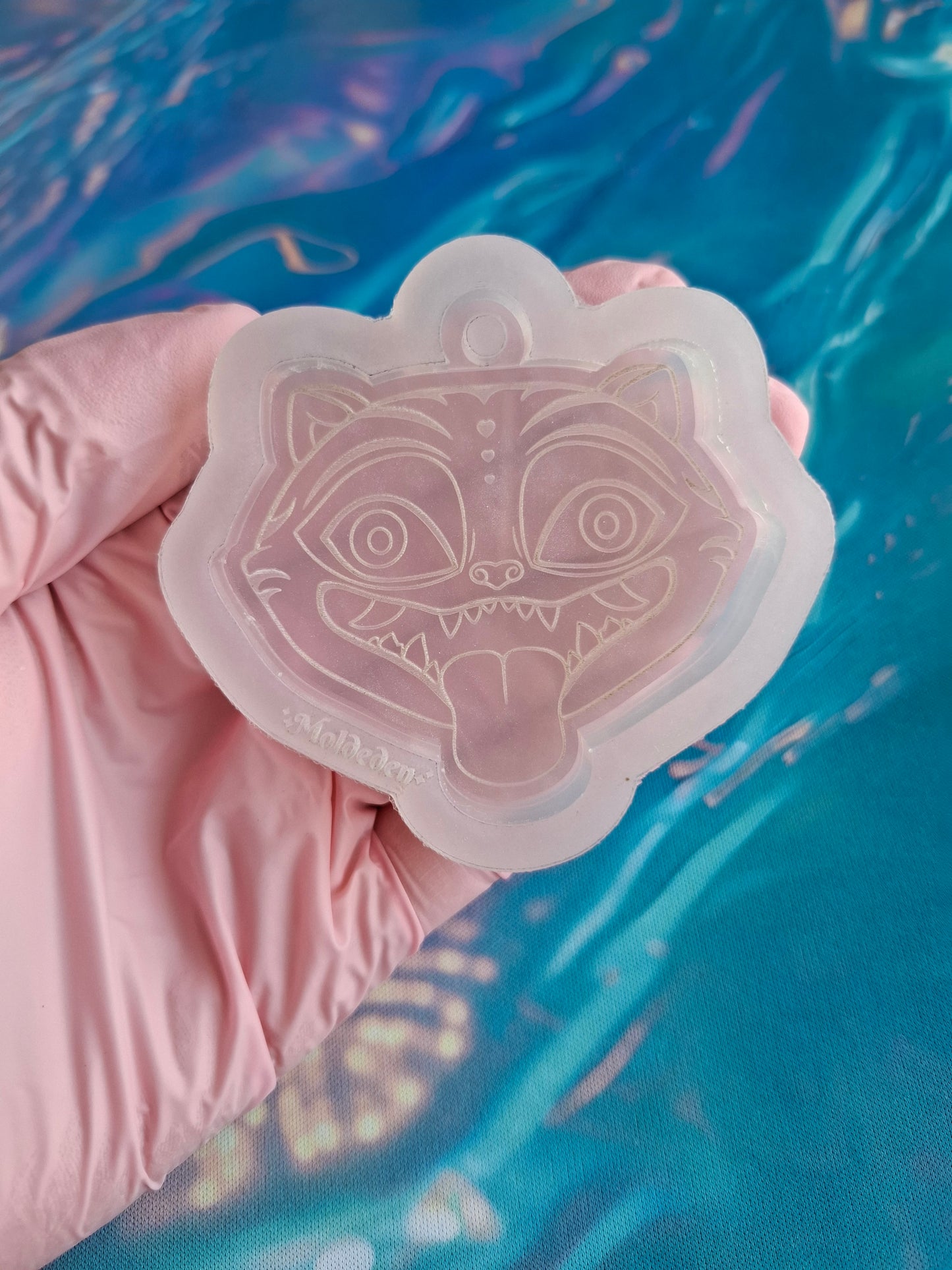 Tiger keychain mold