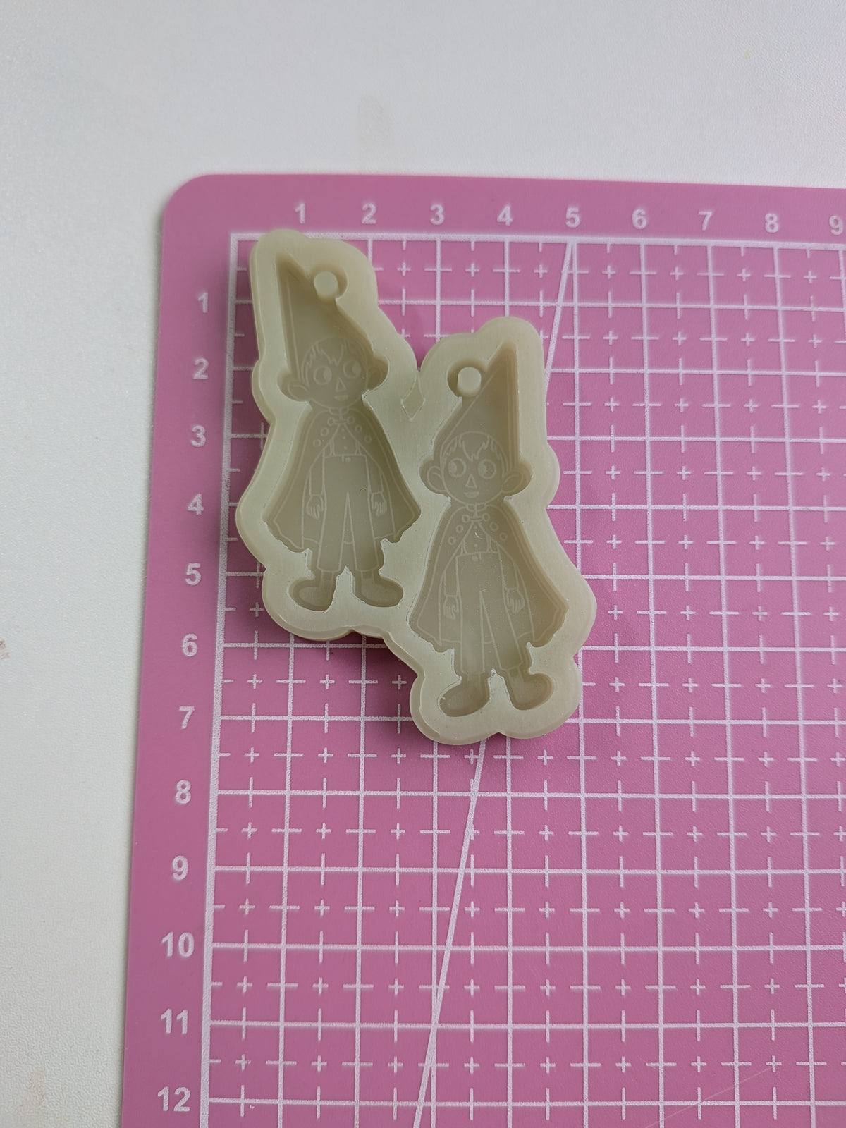 Character Earring Silicone Mold