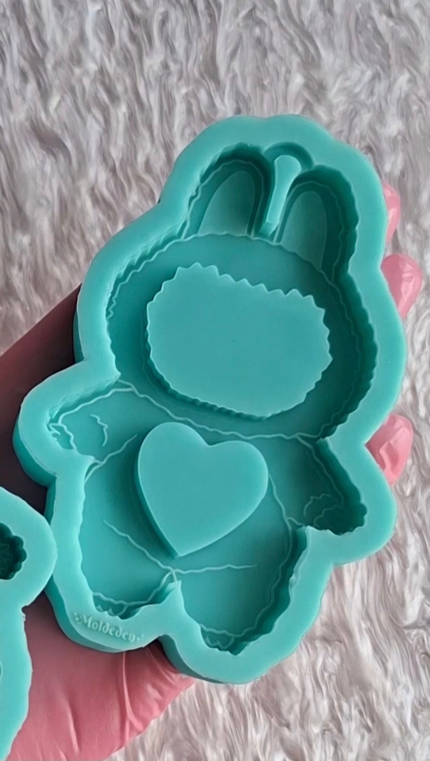 Bubu standing version Keychain Mold -2 different designs available