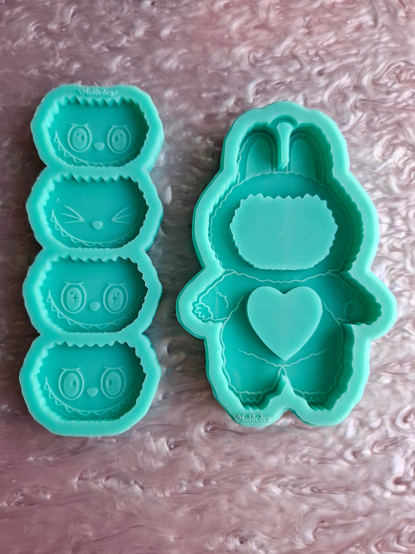 Bubu standing version Keychain Mold -2 different designs available