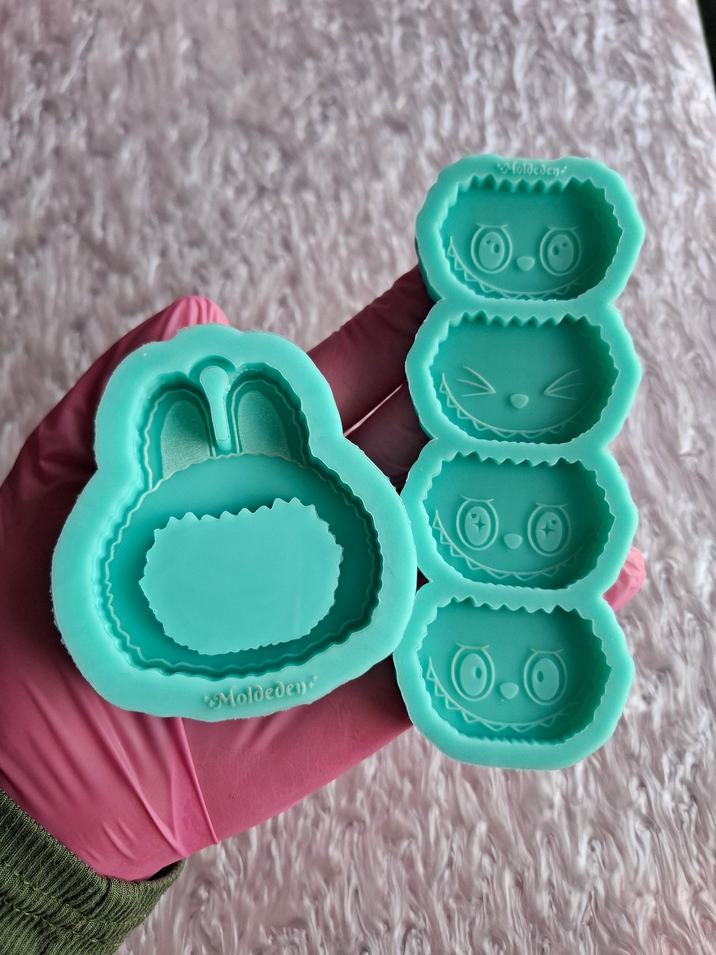 Bubu Head keychain mold- compatible with our body molds