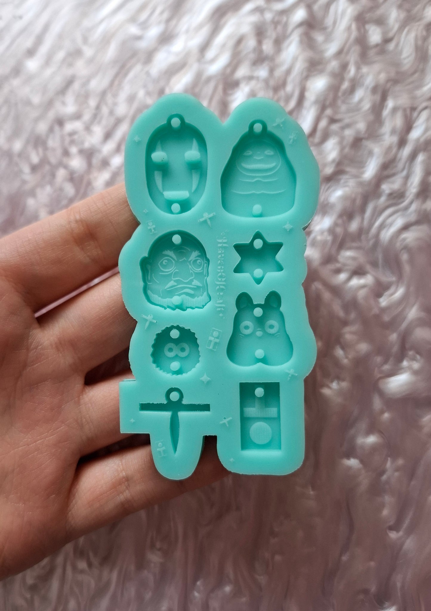 Adorable Asymmetrical Earring Silicone Mold