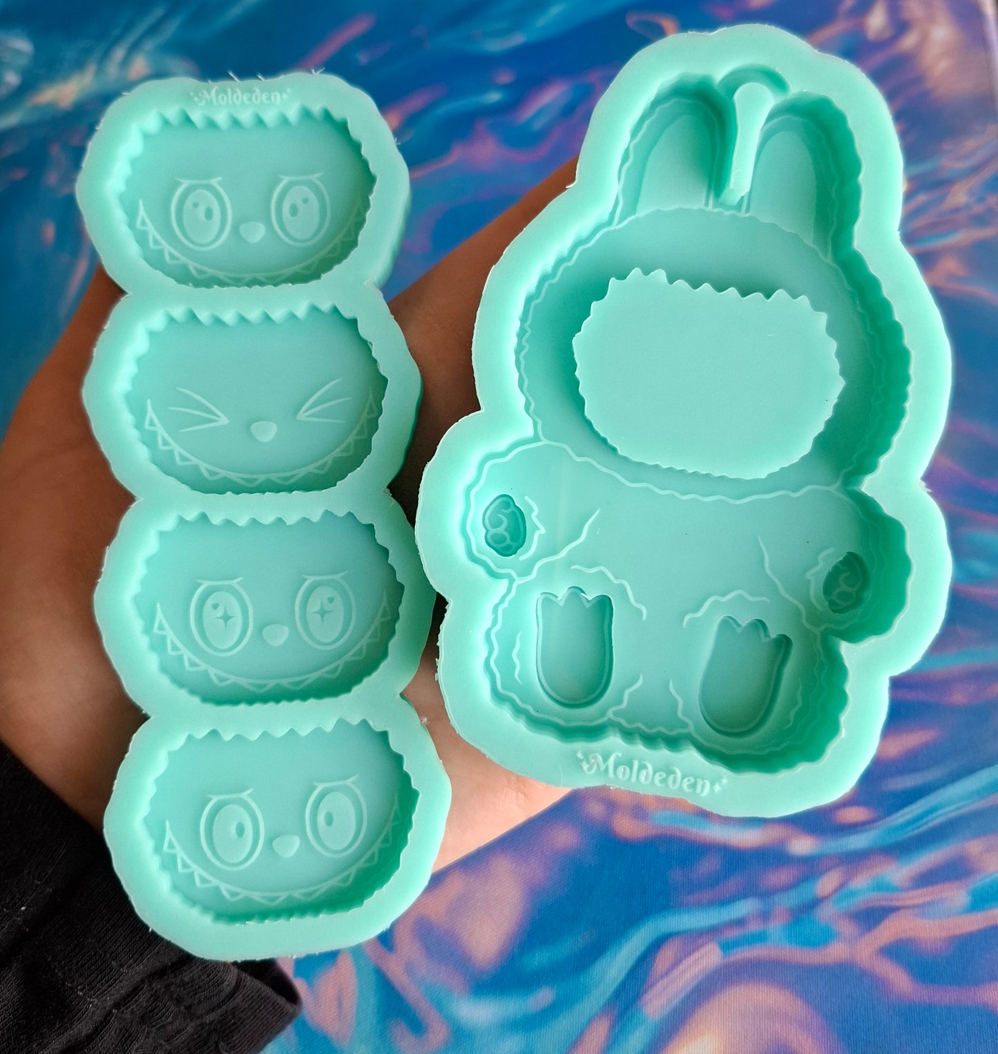 Bubu sitting Keychain Mold -2 different design available