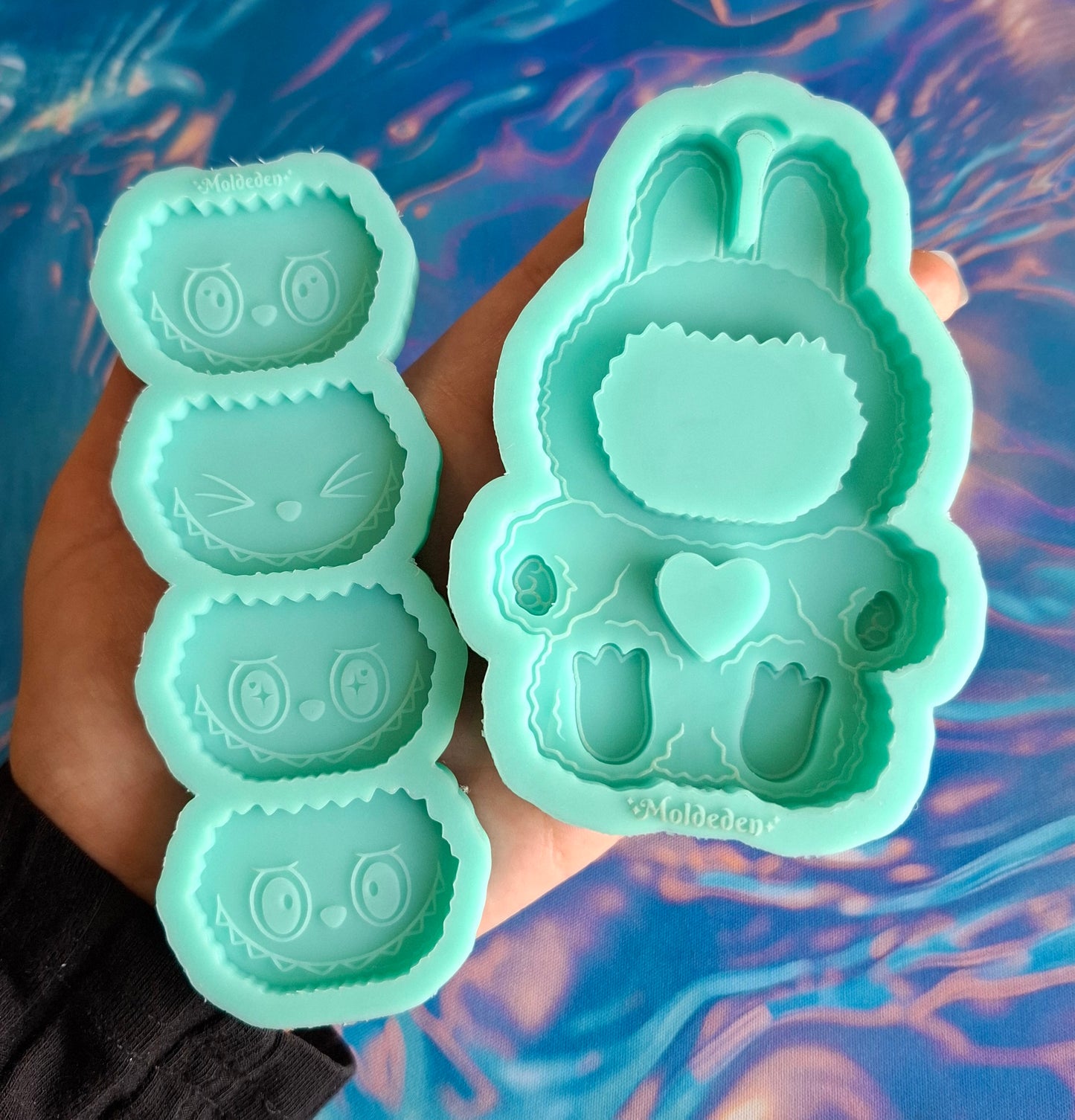 Bubu sitting Keychain Mold -2 different design available