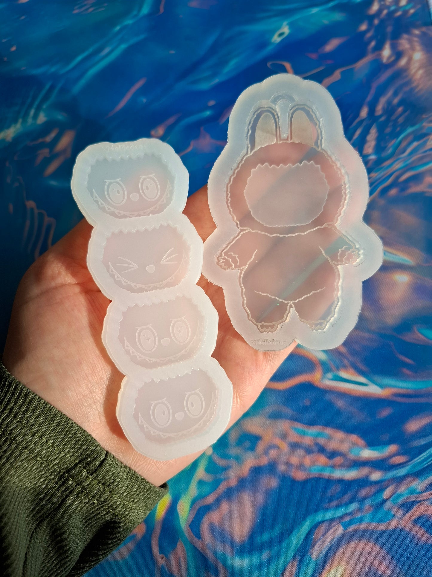 Small standing bubu - Silicone molds No heart verison