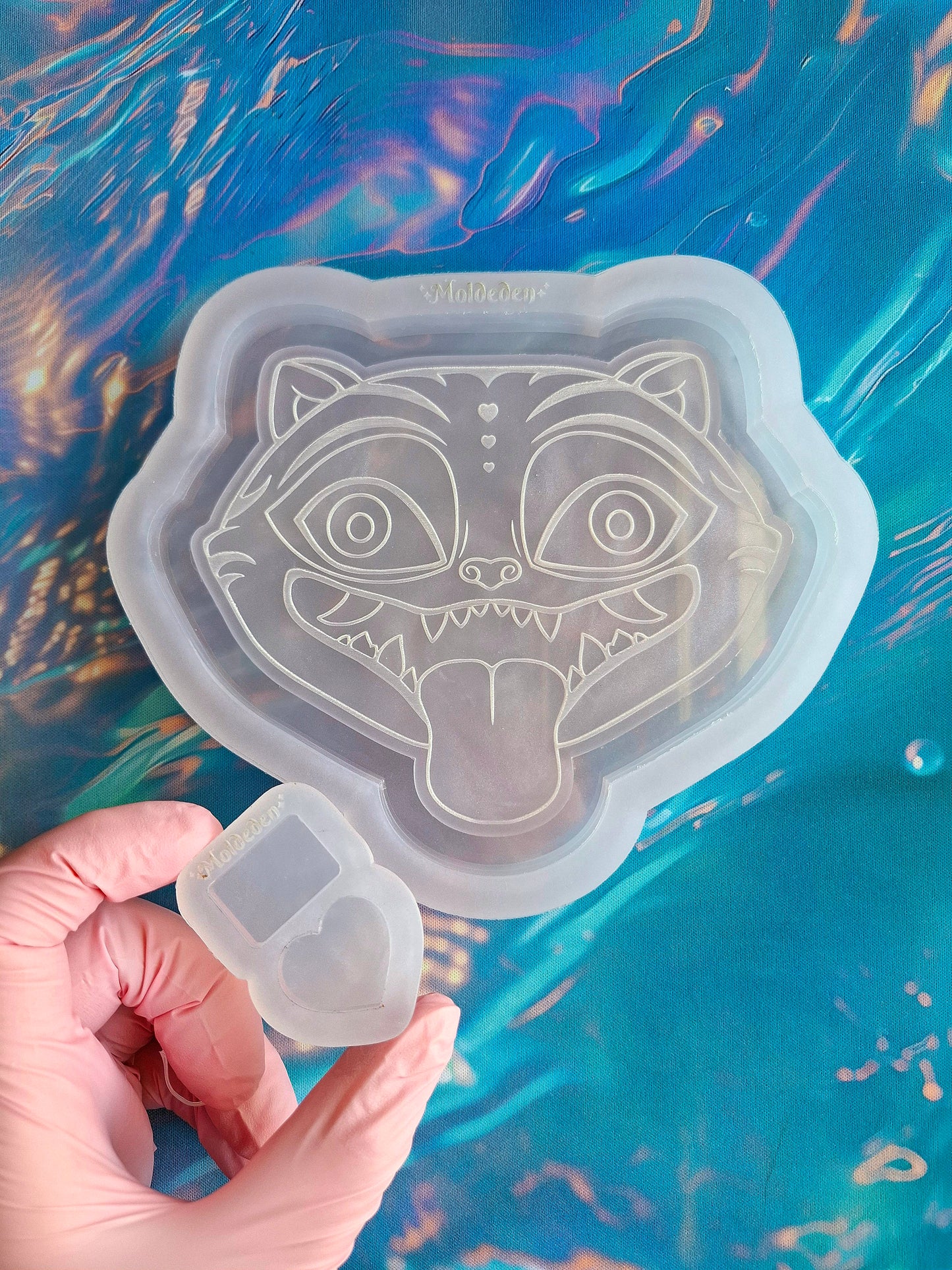 Tiger tray silicone mold