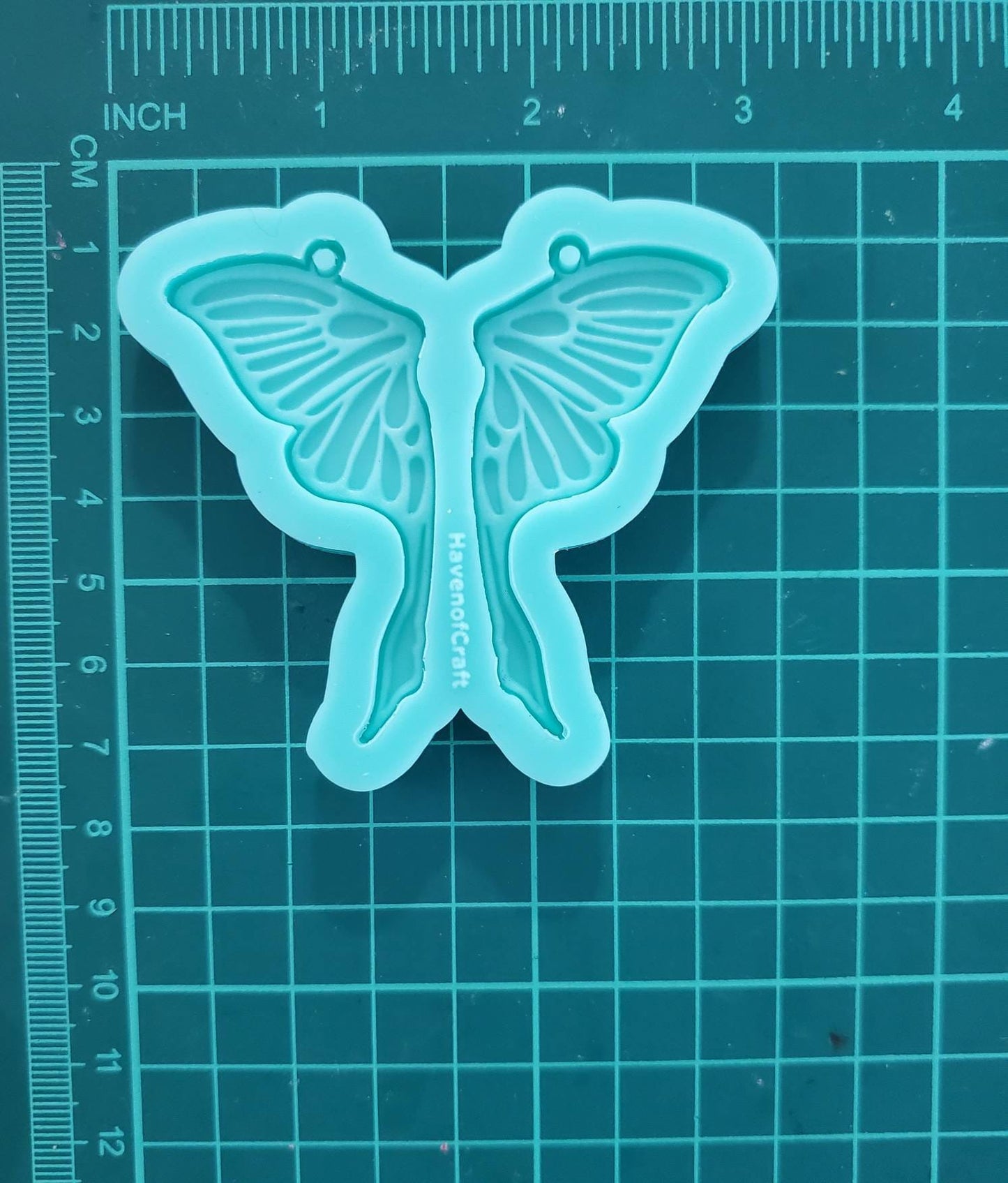 Luna Moth Wings Resin Silicone Mold / 2 Sizes Available / Made to order