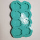 Made to Order Stud Roses Shiny Silicone Earring Mold- Made with Acrylic Blanks