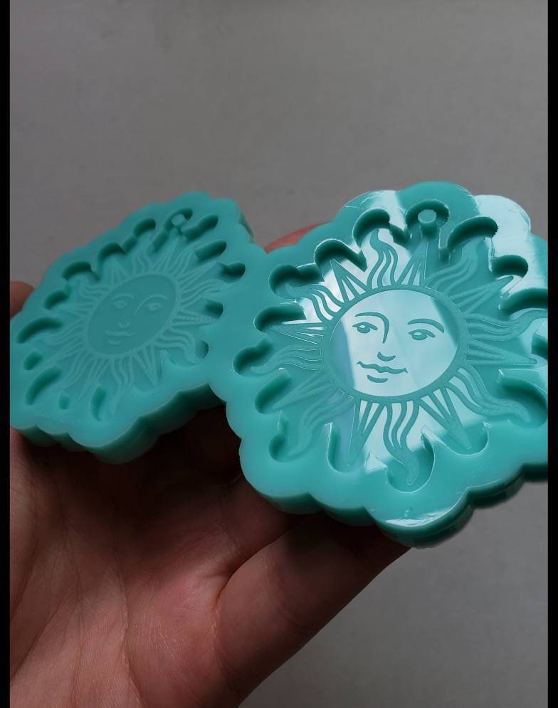 Made to Order - Sunshine Face shiny silicone mold