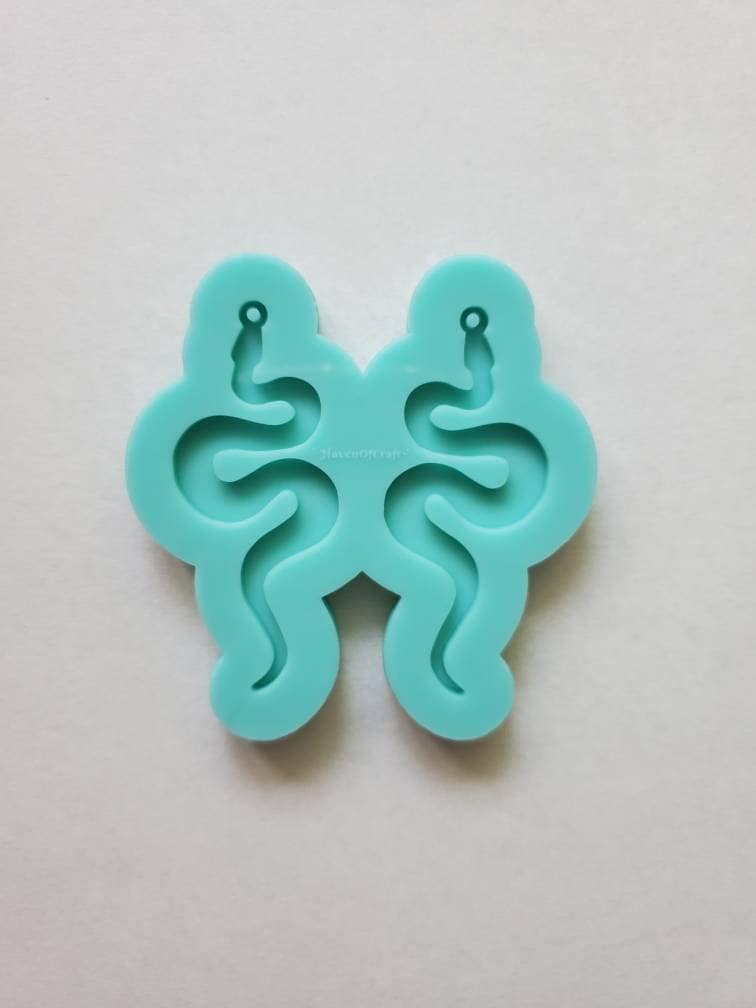 Made to order -Snake shiny silicone mold