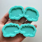 Made to Order - Animal Crakers -6 different animals to choose from - shiny silicone molds