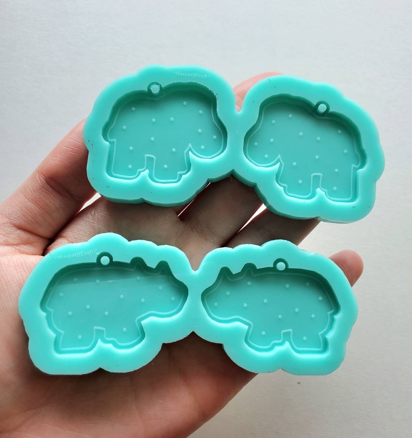 Made to Order - Animal Crakers -6 different animals to choose from - shiny silicone molds