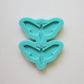 Made to order –Cicada Moth shiny silicone earring mold