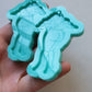 Made to Order - Curvy girl cloud Shiny Silicone Earring Mold- Made with Acrylic Blanks