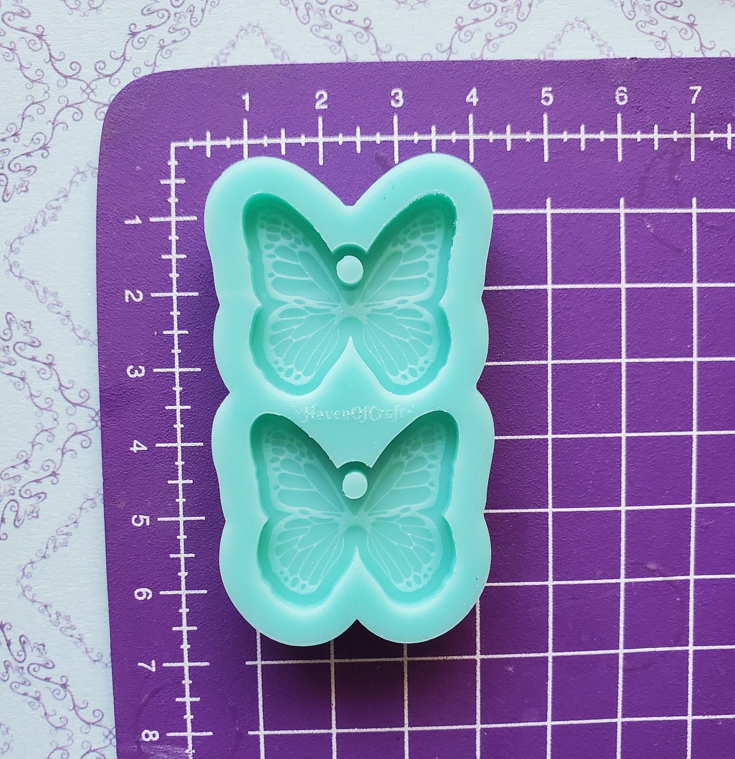 Monarch Butterfly Wings Small Resin Silicone Mold / Made to order