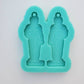 Made to order - Man statue Earring shiny silicone mold