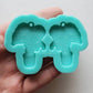 Made to Order - Plant Silicone Earring Mold- Made with Acrylic Blanks