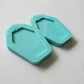 Made to order - Coffin earring shiny silicone mold