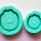 Adorable Cat Paw shaker/ 2 sizes available / Made to order