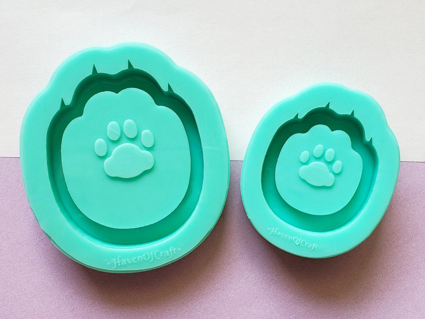 Adorable Cat Paw shaker/ 2 sizes available / Made to order