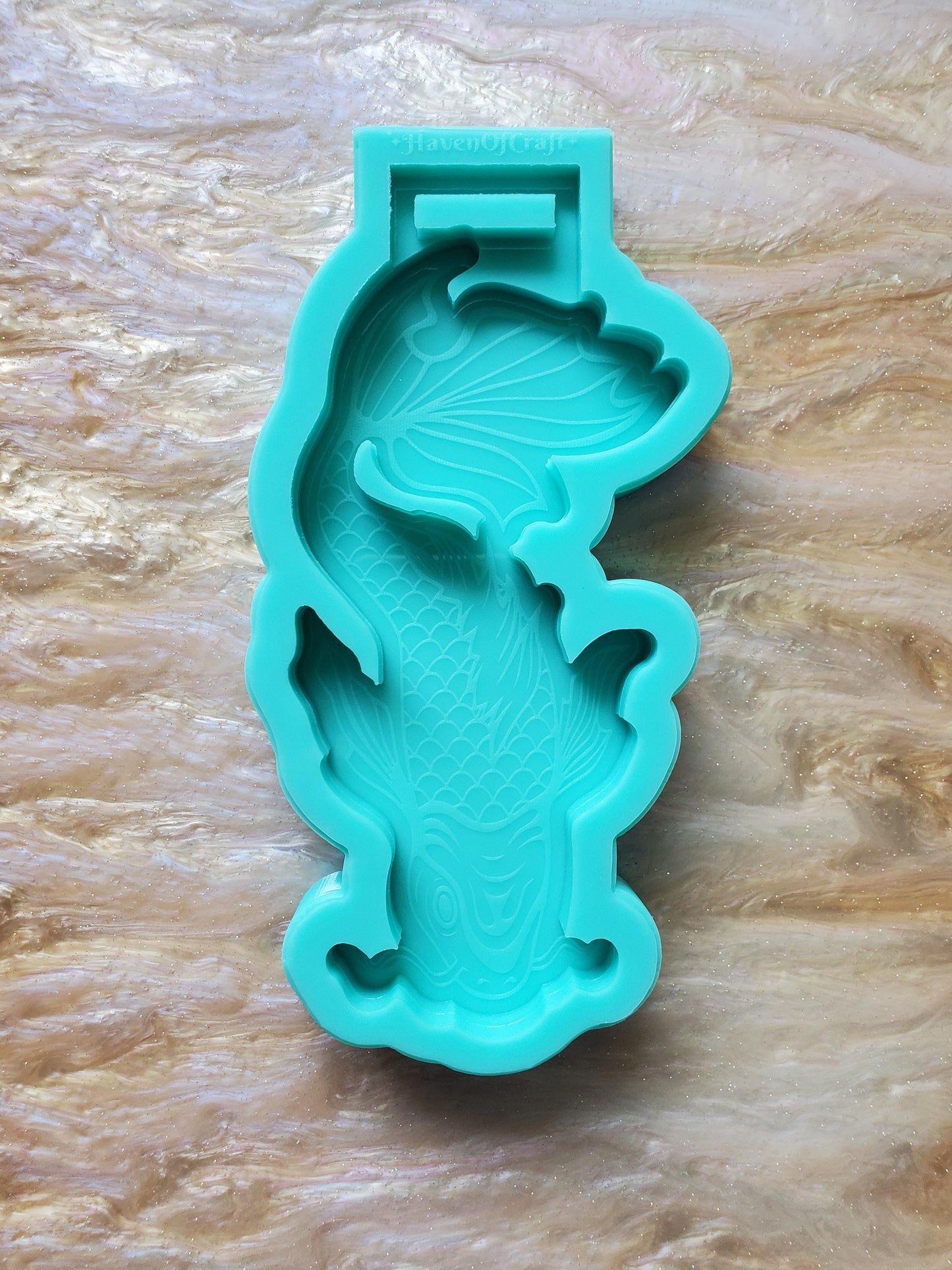 Made to order - Koi fish Car Handle\Tsurikawa mold