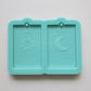 Made to order - Mix and Match - Sun and Moon Tarot Card shiny silicone earring mold