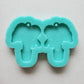 Made to Order - Plant Silicone Earring Mold- Made with Acrylic Blanks