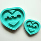 Made to order -  Crybaby Heart 2 sizes Car Handle\Tsurikawa mold