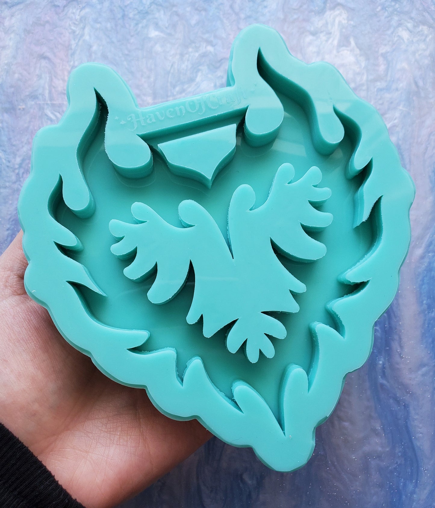 Made to order - Flame Spike Heart Tsurikawa mold