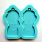 Made to Order - Body positivity floral woman Shiny Silicone Earring Mold- Made with Acrylic Blanks