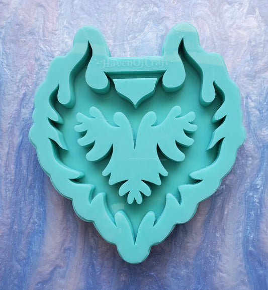 Made to order - Flame Spike Heart Tsurikawa mold