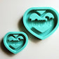 Hentai Heart 2 sizes Car Handle\ Tsurikawa mold / Made to order