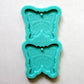 Made to order - Butterfly engravings shiny silicone mold