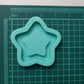 Made to Order - Thick Star Shaker Mold 2 Sizes - shiny silicone mold