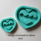 Made to order -  Crybaby Heart 2 sizes Car Handle\Tsurikawa mold