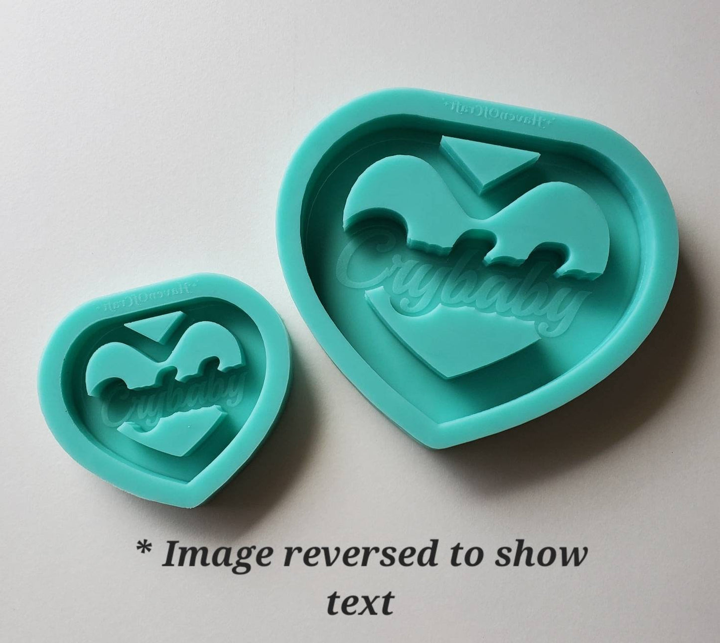 Made to order -  Crybaby Heart 2 sizes Car Handle\Tsurikawa mold