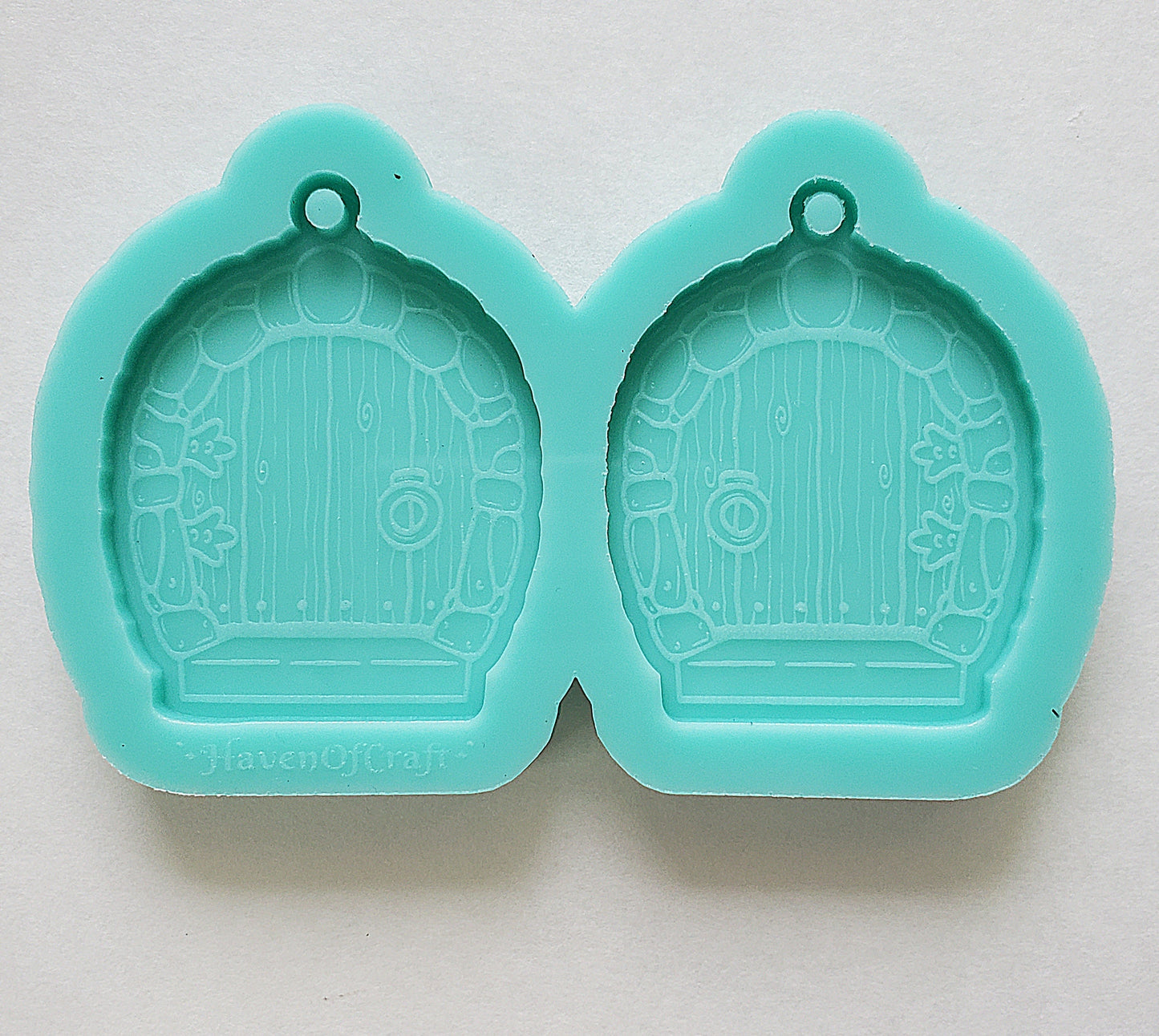 Made to order - Cottage Door earring mold - shiny silicone mold