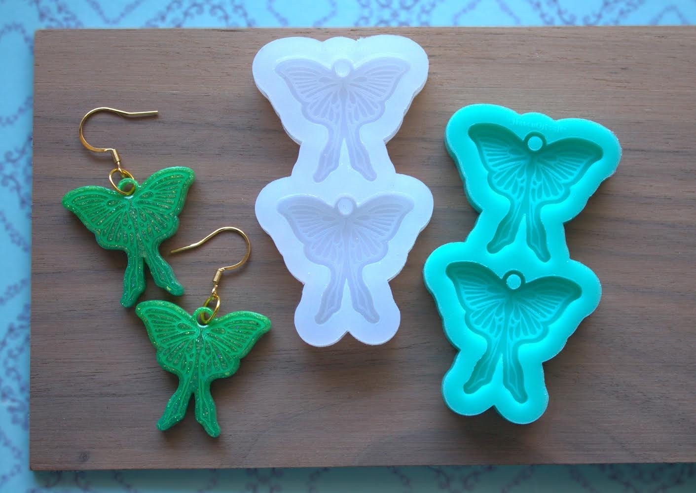 Luna Wings Small Silicone Resin Mold / Made to order