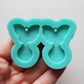 Made to Order - Plant Silicone Earring Mold- Made with Acrylic Blanks