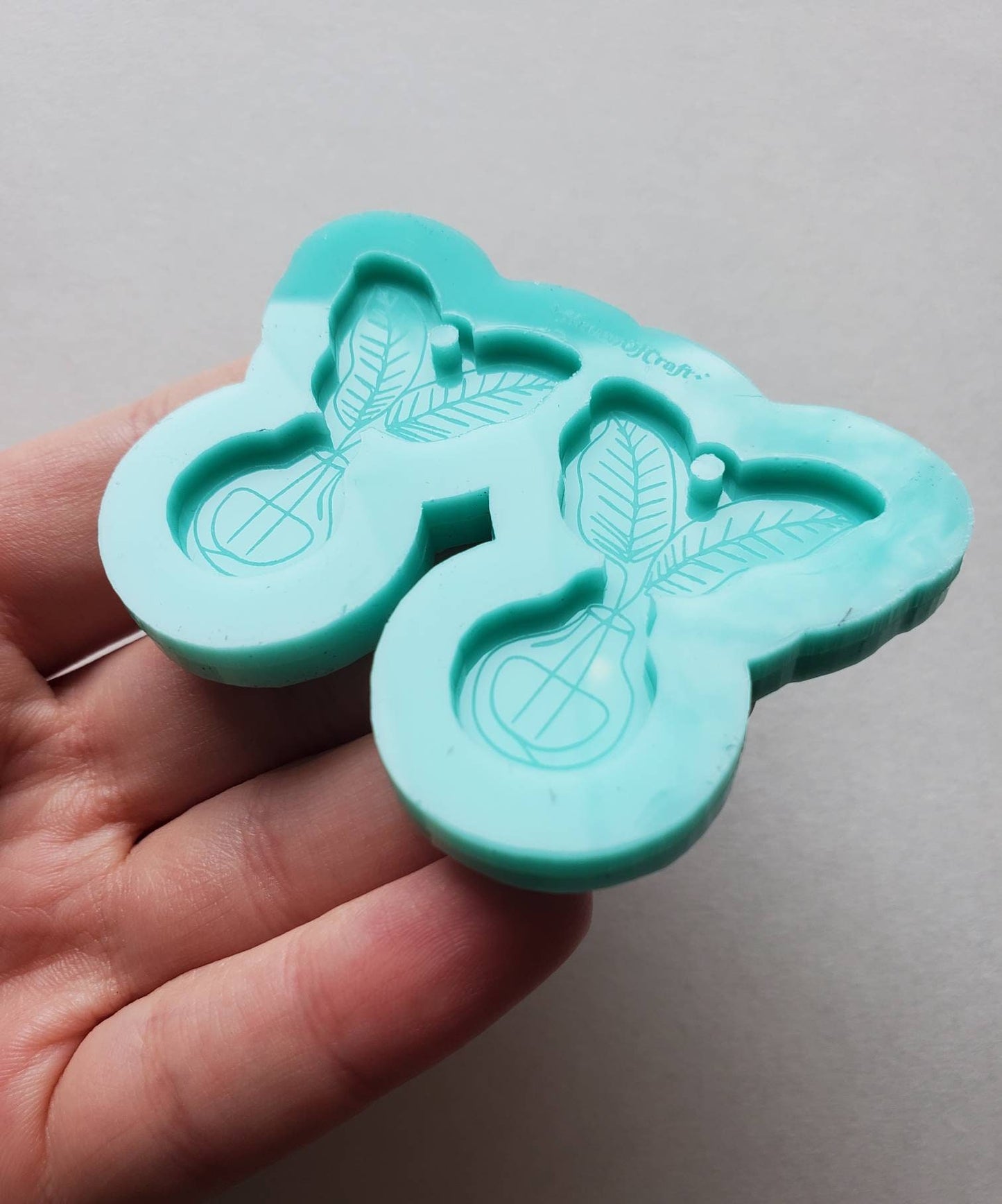 Made to Order - Plant Silicone Earring Mold- Made with Acrylic Blanks