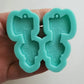 Made to Order - Cute bow axe shiny silicone earring mold