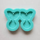 Made to Order - Plant Silicone Earring Mold- Made with Acrylic Blanks