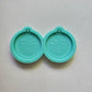 Made to Order - Round moon Face shiny silicone mold