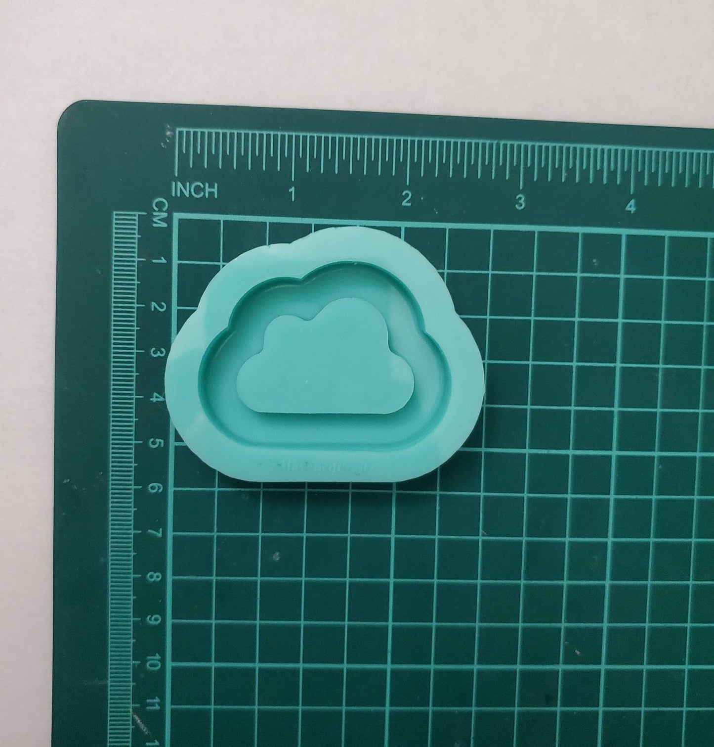 Made to Order - Thick Cloud Shaker Mold 2 Sizes - shiny silicone mold