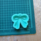 3/8 Inch Thick Cute Bow Keychain Mold  - Made to order