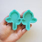 Made to Order - Big Sunflower Shiny Silicone Earring Mold- Made with Acrylic Blanks