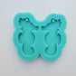 Made to order -  Seahorse Earring shiny silicone mold