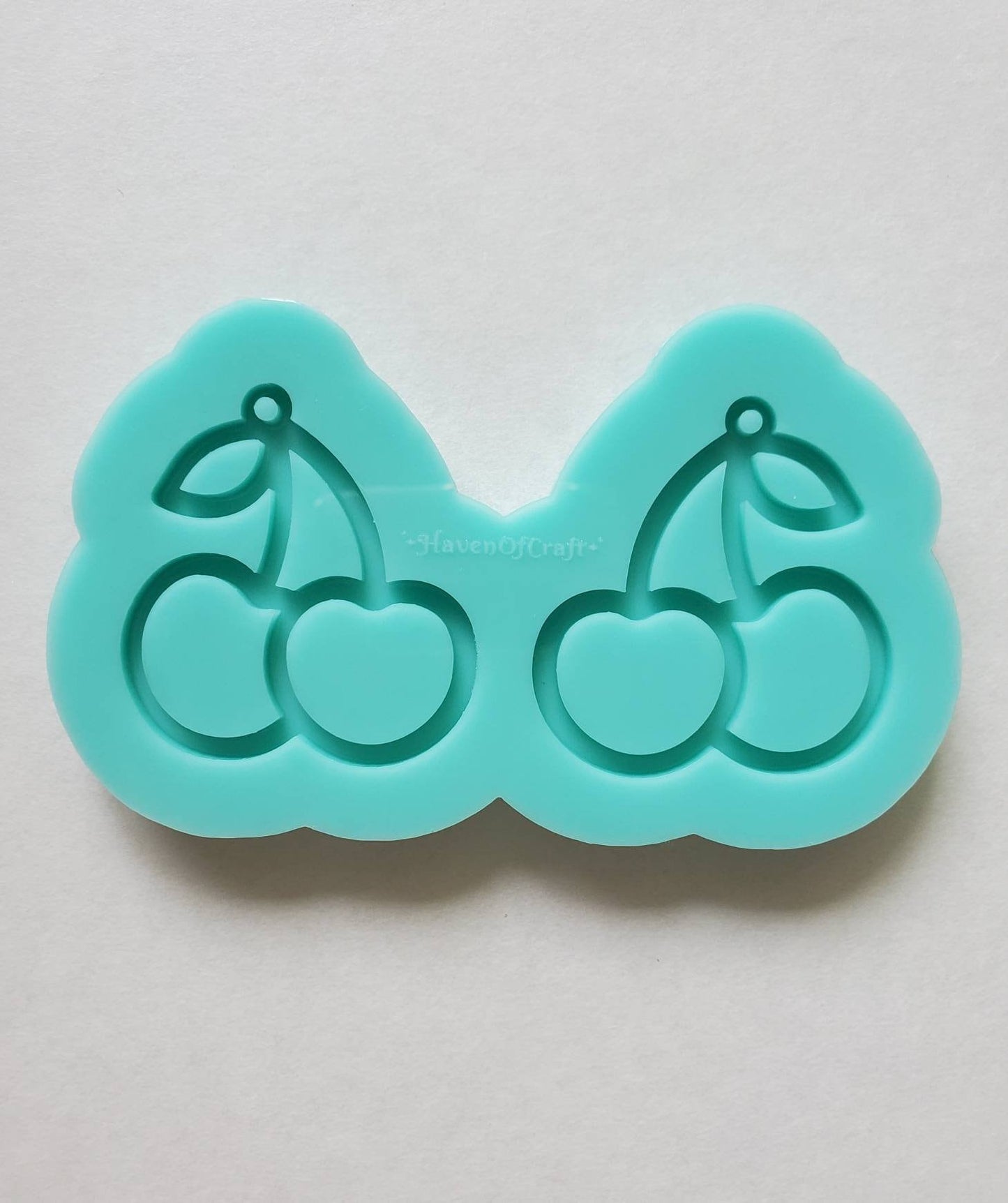 Made to order - Cherry earring shiny silicone mold